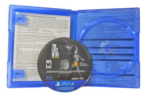 The Last Of Us Remastered Sony Playstation 4 Ps4 J (Usado)