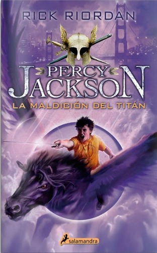 Percy Jackson: La Maldición Del Titán-tomo 3-original