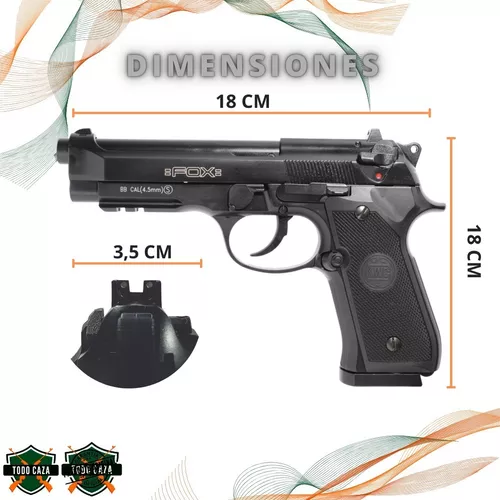 Pistola CO2 Stinger M92 Stag — Proutdoor