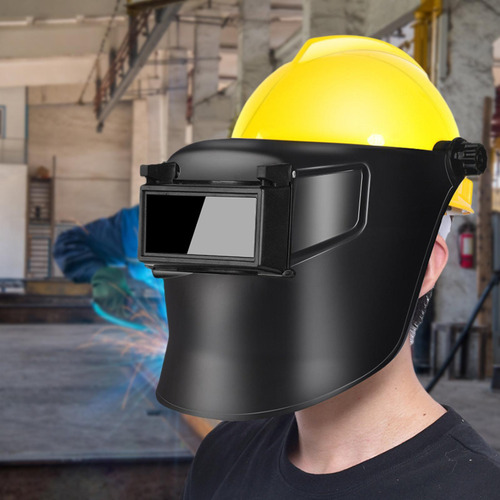 Máscara De Soldador De Casco De Soldadura Con De Dobles