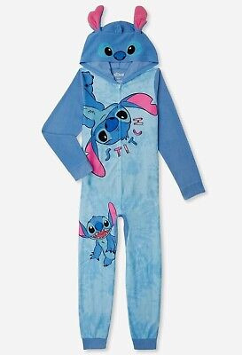 Pijama Invierno Stitch Micropolar Únicos Y Exclusivos