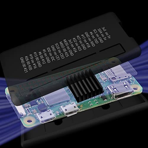 Funda Geeekpi Raspberry Pi Zero 2 W/funda Zero W, 7 En 1 Bás