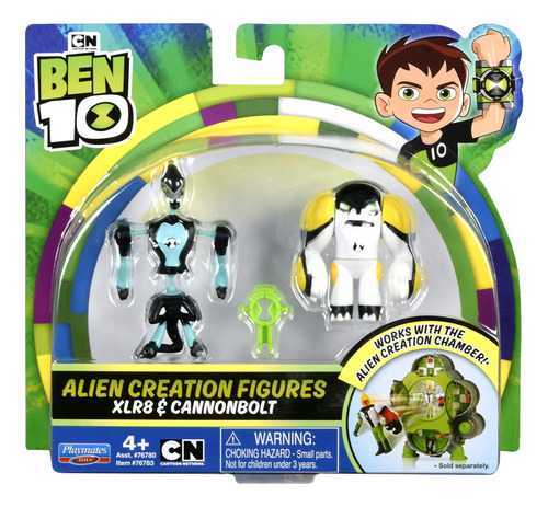 Ben 10 Figuras Alien Creation - Xlr8 Y Can