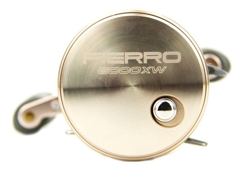 Imagen 2 de 3 de Reel rotativo Marine Sports Fierro 6000 XW derecho color dorado