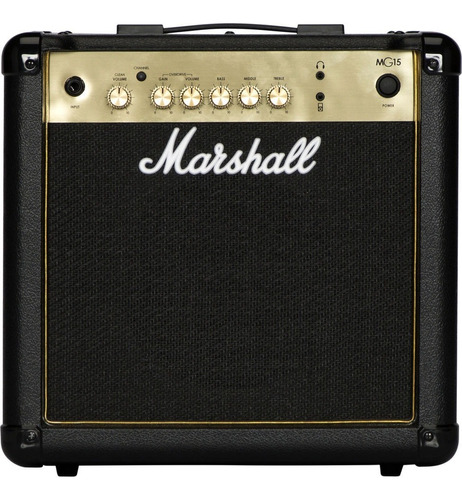 Ampificador De Guitarra Marshall Mg15g - 15 Watts