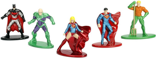 Imagem 2 de 2 de 5 Bonecos Dc Comics Metalfigs