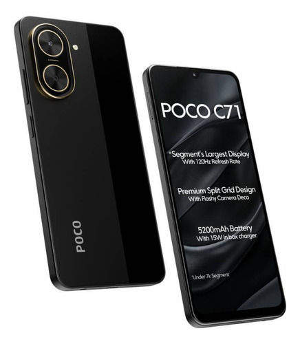 Xiaomi Poco C71 128gb Rom/4gb Ram + Buds 6 Active + Watch 5 Active