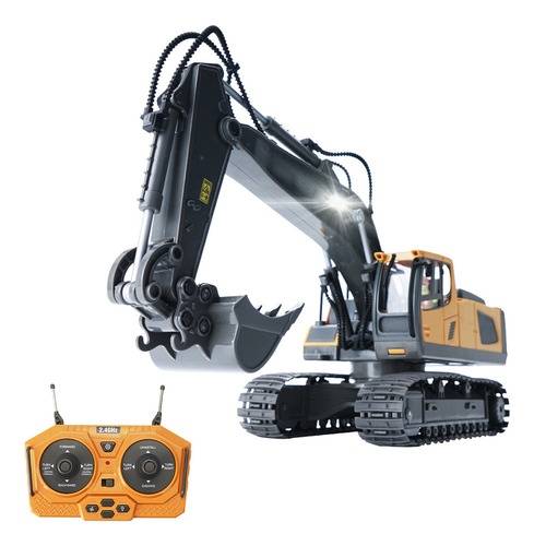 Camión De Construcción Rc Excavator 1/20 2.4 Ghz 11 Canales