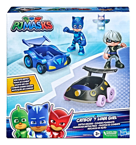 Pj Masks - Catboy Vs. Luna: Pilotos Al Combate