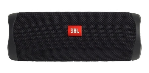 Caixa de som JBL Flip 5 portátil com bluetooth black matte