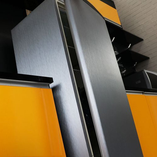 Imagem 2 de 5 de Adesivo Envelopamento Aço Escovado Inox Imprimax 13m X 1m