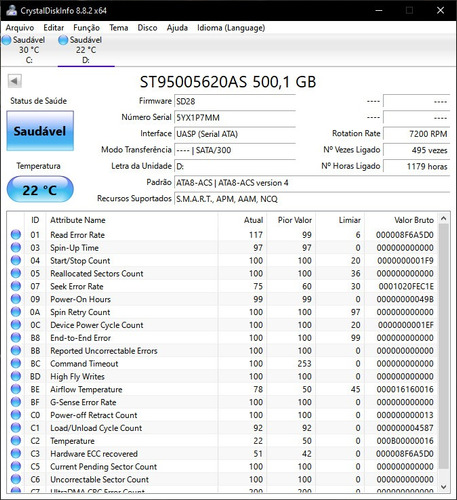 Hd 2,5 500gb Seagate Xt