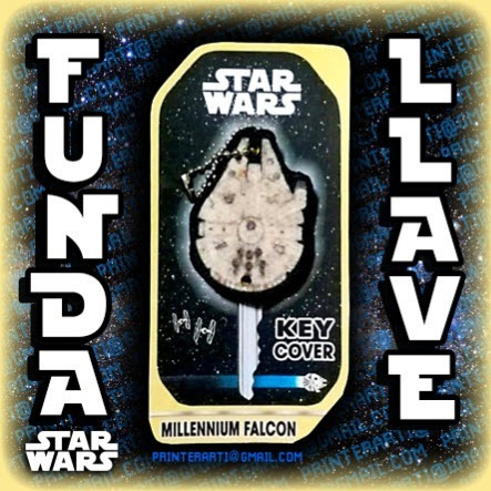 Funda Llave - Millennium Falcon - Starwars Colección Llavero