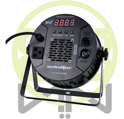 Imagen 4 de 5 de Cañon Reflector Led Schalter Modelo S-parthree 18x3w Rgbw