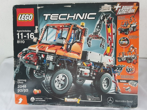 Lego Technic 8110 Mercedes-benz Unimog U400 Impecable (Usado)