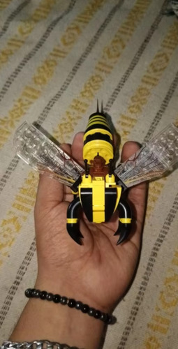 Set Bloques De Construccion Insectos Mantis Avispa Mosca Más