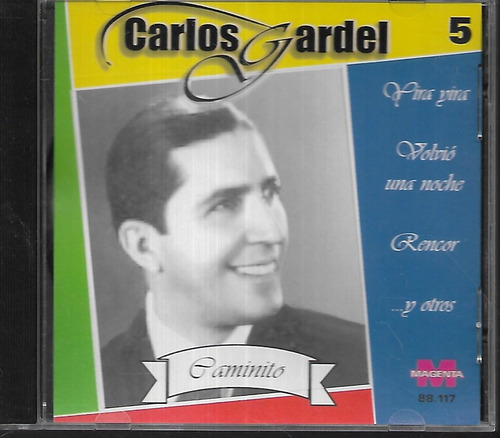 Carlos Gardel Album La Coleccion Vol 5 Sello Magenta Cd