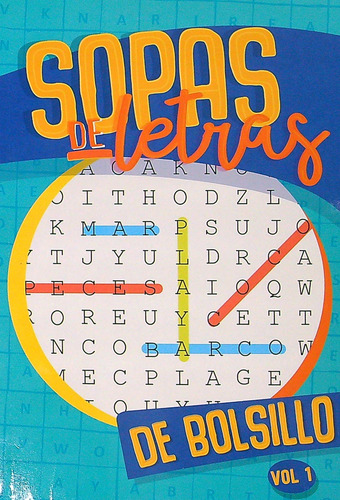 Sopas De Letras De Bolsillo - Vol 1, De No Aplica. Editorial Latinbooks, Tapa Blanda En Español