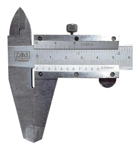 Paquímetro Universal Analógico Zaas 01,0003 200mm/8
