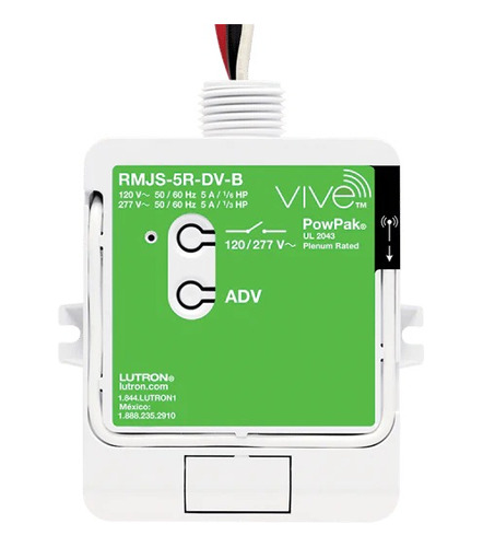 Lutron Rmjs-5r-dvb Modulo Atenuación Powpak 0-10v 120/277v