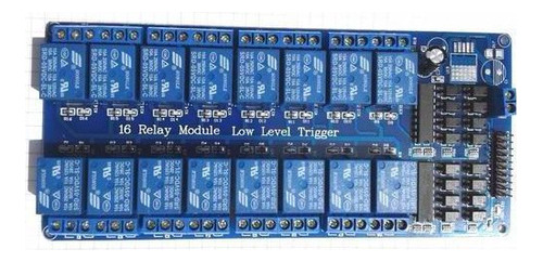 Modulo 16 Relés/canales 5v Para Arduino Arm Pic Raspberry