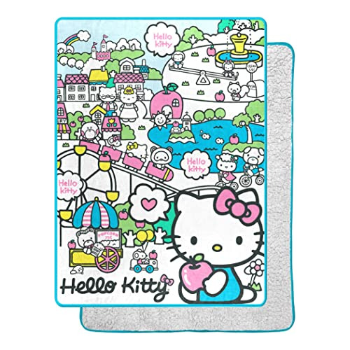 Manta Mangas De Hello Kitty, Tacto De Seda, 60  X 80 , ...
