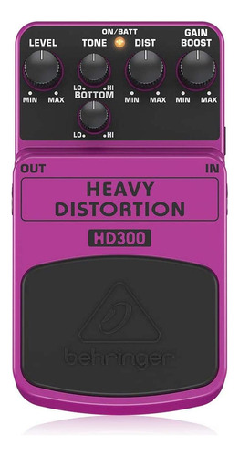 Pedal Behringer Heavy Distortion Hd300