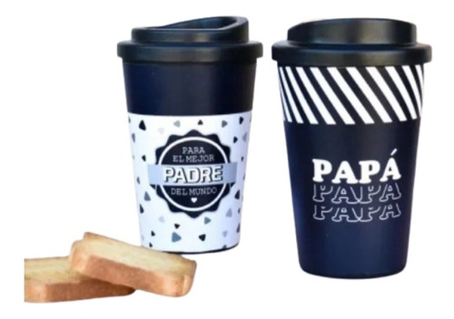 Vaso Mug Plastico Termico Dia Del Padre Regalo Ideal 