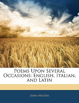 Libro Poems Upon Several Occasions: English, Italian, And...