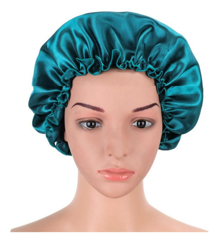 Kit 2 Toucas Cetim Anti Frizz Hidrata Cabelo Ponta Dupla
