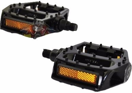 Pedal Plataforma Alumínio Rosca Grossa 9/16