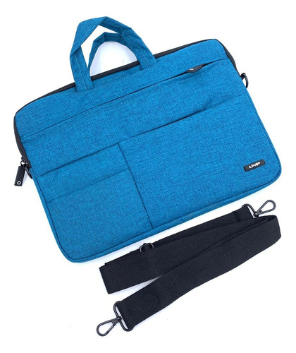 Funda Bolso Impermeable Con Bolsillo Notebook Gamer 15,6´