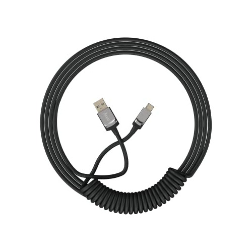 Epomaker Coiled Tipo-c To Usb Un Cable De Teclado Para Tecla