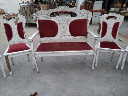 Imagen 3 de 9 de Juego De Muebles Antiguos