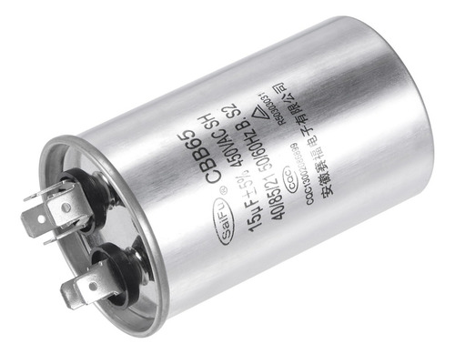 Condensador Cbb65 15uf 15mfd 450v Ac