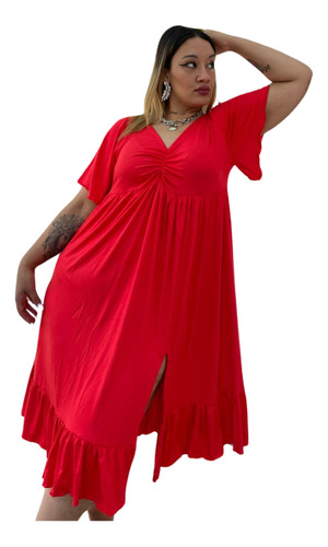 Vestido Fiesta O Casual Plus Size Talle Grande Especial