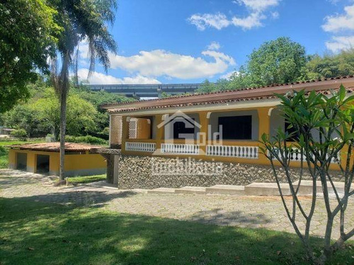 Chacara Com 48 Mil M² Com Casa Sede, Pronta Para Moradira Ou Lazer Na Região De Jacareí(sp) - Ch0036
