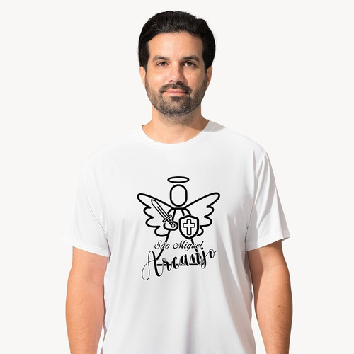 Camiseta Personalizada São Miguel Arcanjo 01 - Giftme