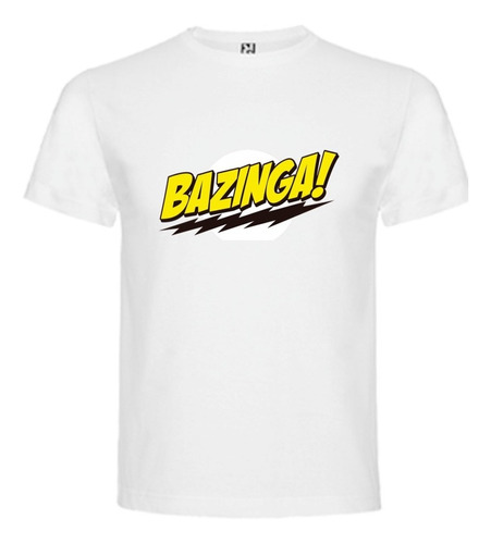 Polera The Big Bang Theory Bazinga Pow Club