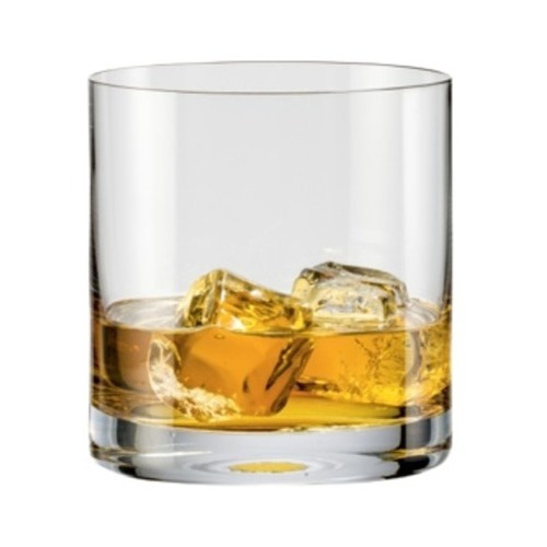 Set 6  Vasos Whisky Bajo Barline Bohemia, 410 Ml