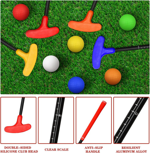 21 Pcs Putters De Golf Ajustables Set 6 Putter De Mini Golf