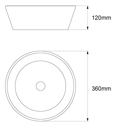Bacha De Baño Ideal 10087 - Blanca