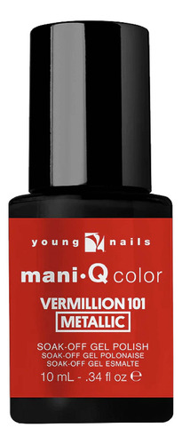 Young Nails Mq Color, Vermillion 10, 0.34 Fl. Oz