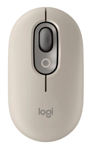 Mouse Inalámbrico Logitech Pop Mist Sand Bluetooth