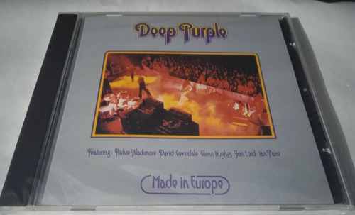 Deep Purple / Made In Europe / Cd Nuevo Original