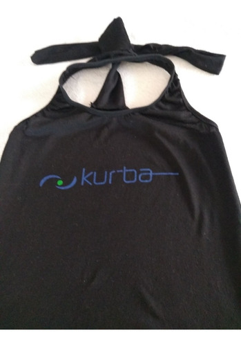 Remera Deportiva Kurba Talle M Negra Usada