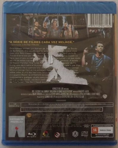 Blu-ray Trilogia Mad Max Os 3 Primeiros Filmes Novo Lacrado