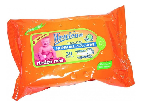 Toallitas Húmedas Wetclean® X 30 Unidades