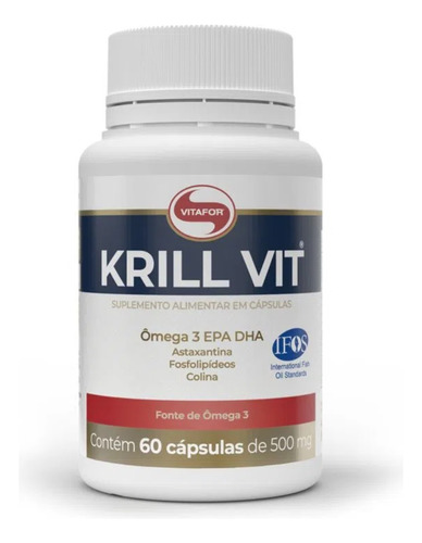 Krill Vit - 60 Cápsulas - Vitafor