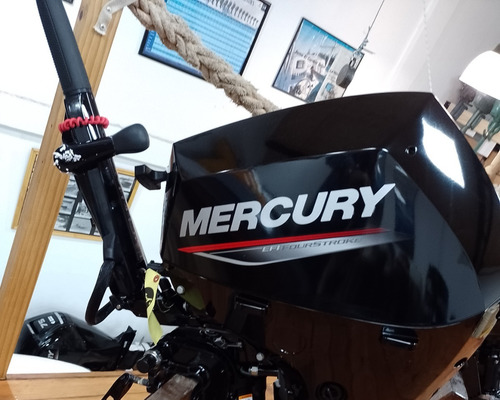 Imagen 5 de 17 de Motor Marino Fuera De Borda Mercury 20 Hp De Cuatro Tiempos